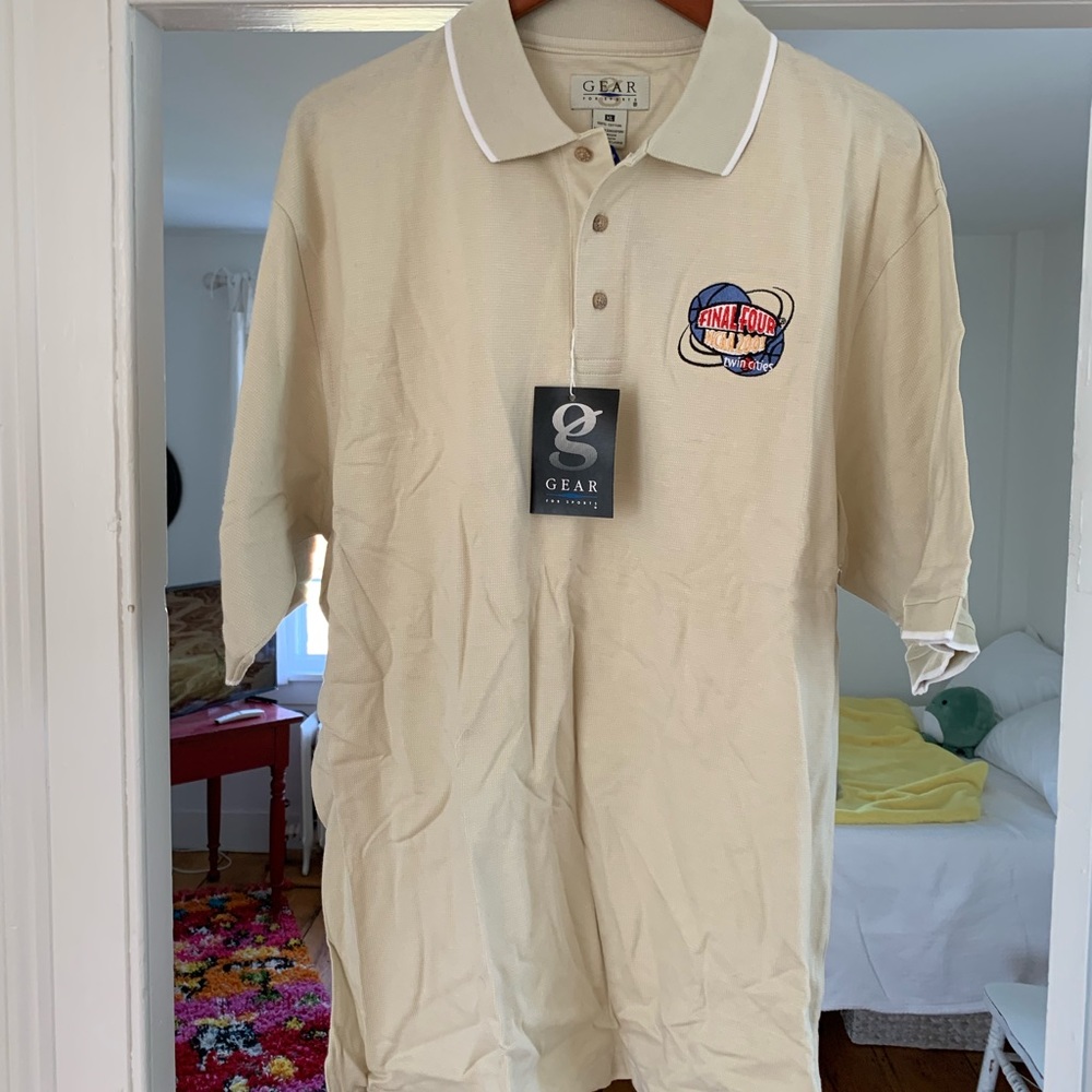 New 2001 final four polo. With tags.